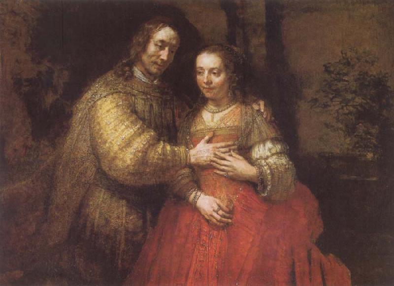 REMBRANDT Harmenszoon van Rijn Portrait of Two Figures from the Old Testament Sweden oil painting art